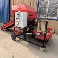 Machine agricole automatique pour la récolte et l'emballage du maïs, ensileuse et emballeuse de foin domestique