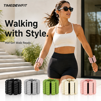 Poids de poignet en silicone personnalisés avec base en fer, réglables pour chevilles/bracelets, durables pour le fitness quotidien et le yoga, faible MOQ, OEM