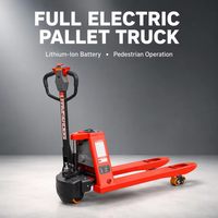 Transpalette électrique Everlift ELI Walkie 1500kg 2000kg, capacité de montée accrue, batterie lithium, entretien facile