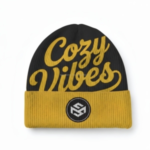 Custom Logo <b>Wool</b> Blend Street Style <b>Beanie</b> with 3D Embroidery Adjustable Fit Beach & Daily Use Unisex Winter <b>Hat</b> OEM Services - Product Image 1
