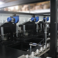 Machine de soufflage automatique TURBO6 2L à 6 cavités, 8000 BPH, pour ligne de production complète de boissons (eau) avec finition de goulot, servomoteur