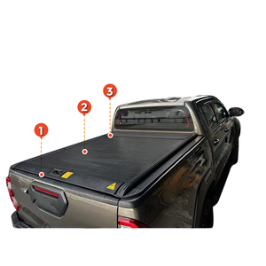 Cubierta enrollable retráctil de aluminio rígido con cierre para caja de <span class=keywords><strong>camioneta</strong></span> Dodge Ram 1500 5.7FT 6.4FT - Product Image 4