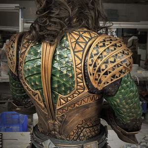 Nuevo Estilo, Busto de <span class=keywords><strong>Aquaman</strong></span> Arthur, Figura Coleccionable de DC, en Existencia, Regalo de Cumpleaños, Liga de la Justicia, Escultura de Resina - Product Image 6