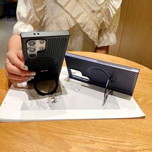 Funda Protectora Delgada Antigolpes Magnética Inalámbrica <span class=keywords><strong>Beiman</strong></span> de 1.5mm de Grosor, TPU+PC, con Soporte para S23/S24 Ultra - Product Image 3