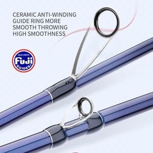 FUJI Canne à pêche en carbone pour la dureté de la truite <span class=keywords><strong>ML</strong></span>/M/MH Canne à lancer et coulée avec poignée EVA pour la pêche au leurre et sur glace - Product Image 4