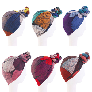 Turbante africano bandane Head Wraps sciarpa per <span class=keywords><strong>capelli</strong></span> elasticizzata scialli lunghi turbante per donne musulmane per donne nere - Product Image 5