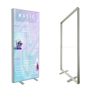 Chất lượng cao <span class=keywords><strong>double</strong></span> side hiển thị seg <span class=keywords><strong>LED</strong></span> hộp đèn nhiếp ảnh triển lãm thương mại hiển thị - Product Image 2