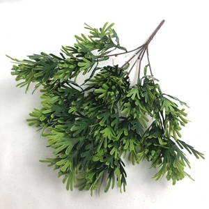 Usine décoration intérieure extérieure résistante aux UV feuilles en plastique artificielles plante buisson - Product Image 2