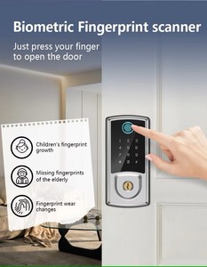 Không thấm nước chúng tôi thông minh khóa vân tay mật khẩu thông minh Bluetooth kỹ thuật số chốt cửa khóa với tuya/ttlock ứng dụng - Product Image 6