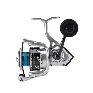 Mulinello da Spinning PENN Quarta Generazione DX per Pesca in Mare e da Barca, Interamente in Metallo, Luya Big Ocean Arata, Rapporto di Trasmissione 5.2:1, Mulinello da Pesca per Mano Sinistra - Product Image 1