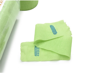 Papel de cuello crepé desechable personalizado de alta calidad, tiras de cuello de papel con volantes de cuello impermeables para peluquero - Product Image 3