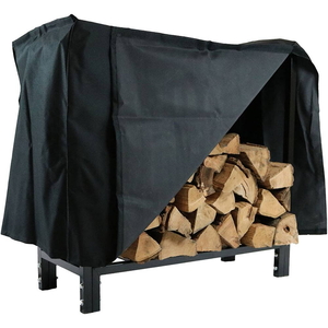 Soporte para Leña de Acero al Carbono Negro Ventilado Antioxidante de 30 Pulgadas para Exteriores, Venta al Por Mayor - Product Image 3