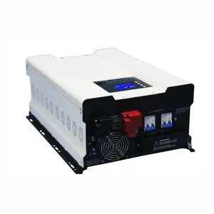 Inverter Surya Grid HS-PV 1500W dengan Baterai 40A Mppt 12V 24V Wifi Inverter Surya 1Kw