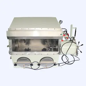 Sistema de caixa de luva de aço inoxidável do laboratório, de boa qualidade, luva, caixa de vácuo