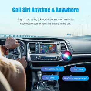 Module Plug-n-Play <span class=keywords><strong>CarPlay</strong></span> Android Auto - Boîtier adaptateur USB Mirror Link avec commande vocale Siri pour système Highlander Prado Touch2 CPAA - Product Image 5