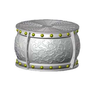 แท่นรองถังหินโบราณแท่นพลาสติกสำหรับซีเมนต์กันชนรถใหม่ม้านั่งหินบอลหลากหลายสไตล์ - Product Image 3