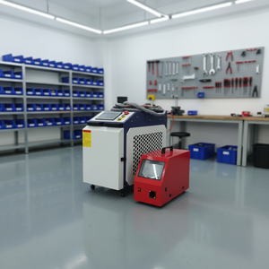 Machine de soudage, découpe, nettoyage et brasage au laser à fibre 4 en 1 de 1000 W, soudeuse au laser à fibre portable Reci pour tous les métaux, stock UE et États-Unis - Product Image 1