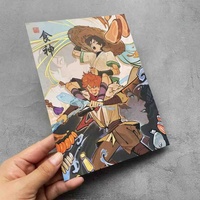 Impression de cartes cadeaux de haute qualité, luxe, format A3/A4/A5, personnalisées, avec dorure à chaud, design de dessin animé en relief, impression sur carton pour salle de sport
