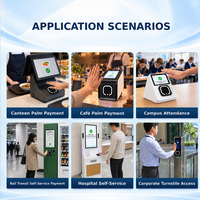 Modul Pemindai Vena Telapak Tangan Terintegrasi Kamera Binokuler USB 2.0 Sensor Biometrik untuk Loker Pintar, Pintu Putar, dan Kios Kontrol Akses
