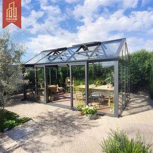 Kit Prefabbricato <span class=keywords><strong>per</strong></span> Veranda con <span class=keywords><strong>Vetro</strong></span> Temperato Laminato Serie Veranda <span class=keywords><strong>in</strong></span> Alluminio <span class=keywords><strong>per</strong></span> Patio Giardino Balcone - Product Image 1