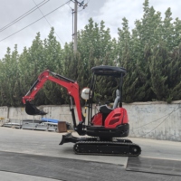 Mini-excavatrice sur chenilles de 3 tonnes fabriquée en Chine avec système hydraulique à double pompe et moteur EPA pour l'exportation