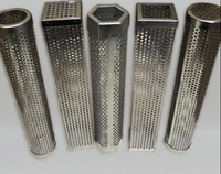 Tube perforé en acier inoxydable galvanisé INNOVAT-LL, épaisseur 1,2 mm, soudure continue, trous de 3 mm, espacement de 5 mm