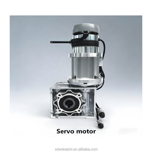 Porta da <span class=keywords><strong>Garage</strong></span> Automatica in Lega di Alluminio con Funzione Antifurto per Ingresso Villa, Design Moderno Mid-Century per Uso Residenziale - Product Image 4