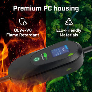 <span class=keywords><strong>Chargeur</strong></span> EV portable 11 kW triphasé 16A réglable Type 2 GBT avec écran LCD pour voiture EVSE avec contrôle par carte d'identité - Product Image 2