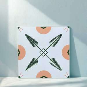 Vendita calda Premium 300x300mm antiscivolo antiscivolo piccolo stile floreale Full Body piastrelle in gres porcellanato in marmo - Product Image 1