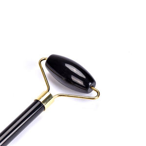 Rodillo <span class=keywords><strong>de</strong></span> cara <span class=keywords><strong>de</strong></span> obsidiana negra y Gua Sha, juego con caja <span class=keywords><strong>de</strong></span> regalo, Gema <span class=keywords><strong>de</strong></span> vidrio volcánico auténtico, rodillo Facial y Guasha - Product Image 3