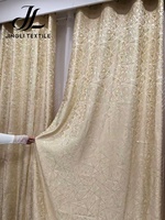 Rideau occultant jacquard moderne, panneau de fenêtre anti-poussière et anti-moisissure, tissé, pour projets commerciaux, acheteurs importateurs