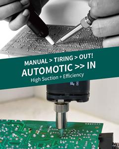 Pistolet d'<span class=keywords><strong>aspiration</strong></span> électrique numérique LCD ESD Pro'sKit SS-331N pour dessoudage BGA, aspirateur électrique SS-331, station de soudage - Product Image 6