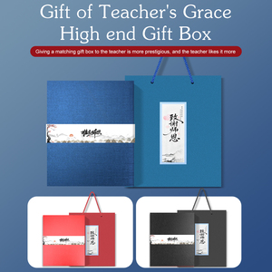 Regalo personalizzato di lusso con blocco per impronte digitali taccuino per diario di gratitudine Set regalo regalo per insegnanti di affari - Product Image 2