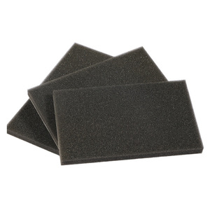 Bande de mousse PU ignifuge noire 2000x1000mm auto-adhésive pour l'isolation des composants électroniques et l'absorption des chocs - Product Image 2