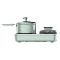 Machine à petit-déjeuner multifonctionnelle 3 en 1, appareil à sandwich pour le petit-déjeuner pour un usage domestique