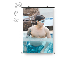 Toptan KPOP bts Boys JUNG KOOK JK ben hala fotoğraf goblen kumaş Poster JUNGKOOK asılı resimler