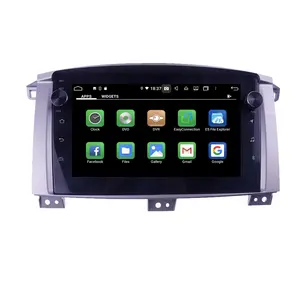 Toyota Land Cruiser 100 için LC100 araba radyo Android multimedya oynatıcı araba GPS navigasyon araç DVD oynatıcı oynatıcı otomobil radyosu Stereo kafa