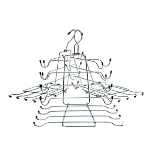 Có thể gập lại móc kim loại đồ lót Tank <span class=keywords><strong>Top</strong></span> đồ lót áo ngực tổ chức tiết kiệm không gian đa lớp móc áo - Product Image 1