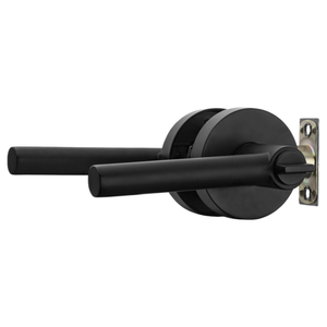 Gagang Pintu Tuas Masuk Modern Tahan Lama dengan Kunci Deadbolt Silinder Tunggal, Desain Ramping, Pemasangan Mudah untuk Pintu Depan Kantor - Product Image 3