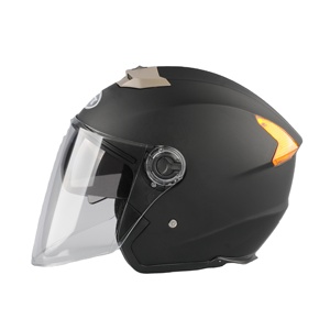 Casco de media cara lavable, doble visera, CH-632 material ABS - Product Image 1