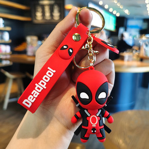 Nuevo y Exquisito Llavero de Silicona con Figura de Gel, Estilo Adorable, Colgante para Coche, Accesorio para Mochila Escolar, Pequeño Regalo - Product Image 6