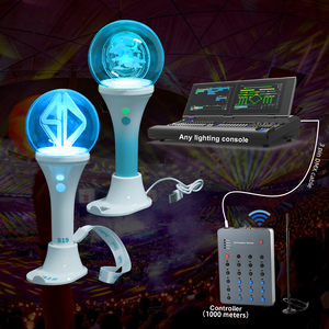 Hot bán biểu tượng tùy chỉnh buổi hòa nhạc Led <span class=keywords><strong>Stick</strong></span> đầy màu sắc cổ vũ người hâm mộ <span class=keywords><strong>Kpop</strong></span> <span class=keywords><strong>Light</strong></span> <span class=keywords><strong>Stick</strong></span> - Product Image 1