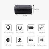 Winnes 4G Mini GPS Tracker con 800 MAh Batería de larga duración Software de seguimiento en línea gratuito Car GPS GF22 PC Track View
