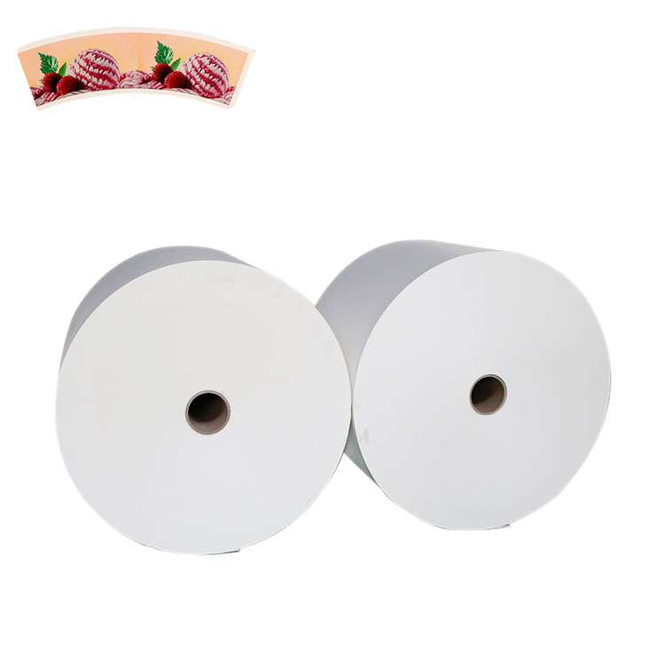 Распродажа с фабрики Биоразлагаемые pla изолированные бумажные стаканчики стены сырья рулон в наличии