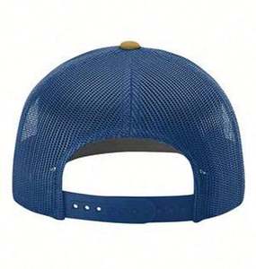 Gorra de camionero de malla impresa de 6 paneles unisex Sombrero de estilo de béisbol de tela común - Product Image 4