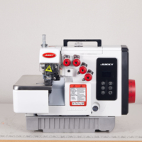 Machine à coudre surjeteuse industrielle informatisée à double aiguille JUKKY JK747DX à entraînement direct haute vitesse – Meilleure vente