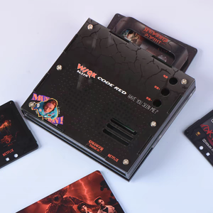 Venta al por mayor de fábrica: Nuevo imán de nevera con música NFC de <span class=keywords><strong>Stranger</strong></span> <span class=keywords><strong>Things</strong></span>, recuerdo personalizado de acrílico para fans de series de TV, adorno de regalo para refrigerador. - Product Image 4