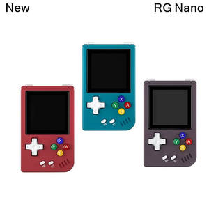Anbernic <span class=keywords><strong>RG</strong></span> <span class=keywords><strong>Nano</strong></span> Mini consola de juegos portátil de 1,54 pulgadas Sistema Linux de código abierto Aleación de aluminio Caja de reproductor de videojuegos retro Regalo - Product Image 1