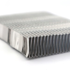 Aletas de Intercambiador de Calor de Placas, Radiador de Aleación de Aluminio, Aletas Onduladas Corrugadas - Product Image 1