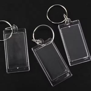 Llavero de Acrílico Epoxi Sublimado Personalizado, Marco de Fotos Transparente para DIY, para Actividades Promocionales - Product Image 5